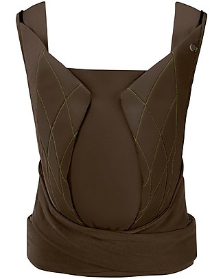 Cybex Marsupio Yema Tie - Khaki Green - dalla Nascita ai 15 Kg - Ergonomia e Comfort ai Massimi Livelli! Marsupi