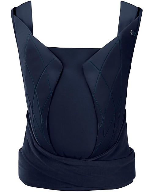 Cybex Marsupio Yema Tie - Nautical Blue - dalla Nascita ai 15 Kg - Ergonomia  e Comfort ai Massimi Livelli! unisex (bambini)