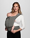 Cybex Marsupio Yema Tie - Soho Grey - dalla Nascita ai 15 Kg - Ergonomia e Comfort ai Massimi Livelli! Marsupi