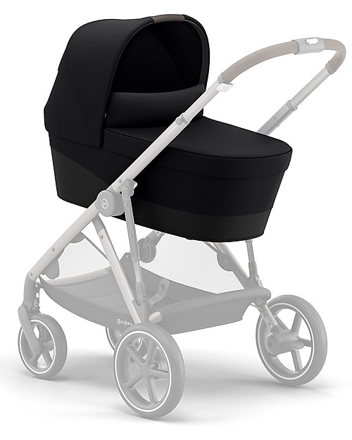 Cybex Navicella Gazelle S - Deep Black - Comoda e Pratica Carrozzine e Navicelle