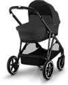 Cybex Navicella Gazelle S - Moon Black - Comoda e Facile da Trasportare Carrozzine e Navicelle