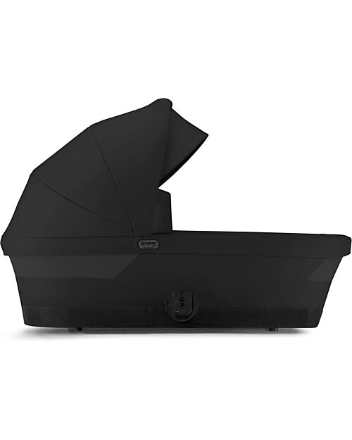 Cybex Navicella Gazelle S - Moon Black - Comoda e Facile da Trasportare Carrozzine e Navicelle