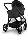 Cybex Navicella Gazelle S - Moon Black - Comoda e Facile da Trasportare Carrozzine e Navicelle