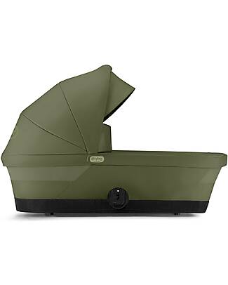 Cybex Navicella Gazelle S - Moss Green - Comoda e Facile da Trasportare Carrozzine e Navicelle