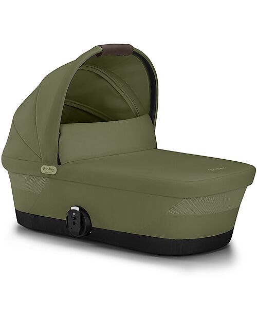 Cybex Navicella Gazelle S - Moss Green - Comoda e Facile da Trasportare Carrozzine e Navicelle