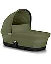 Cybex Navicella Gazelle S - Moss Green - Comoda e Facile da Trasportare Carrozzine e Navicelle
