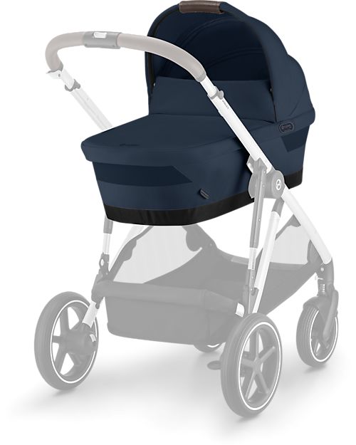 Cybex Navicella Gazelle S - Ocean Blue - Comoda e Facile da Trasportare Carrozzine e Navicelle