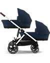 Cybex Navicella Gazelle S - Ocean Blue - Comoda e Facile da Trasportare Carrozzine e Navicelle