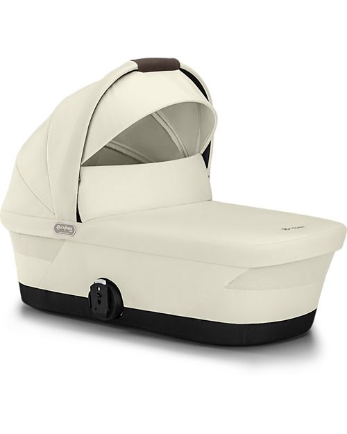 Cybex Navicella Gazelle S - Seashell Beige - Comoda e Facile da Trasportare Passeggini Gemellari