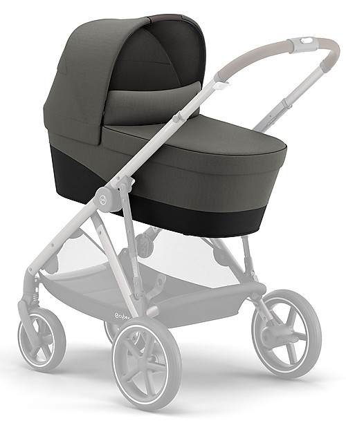 Cybex Navicella Gazelle S - Soho Grey - Comoda e Pratica Carrozzine e Navicelle
