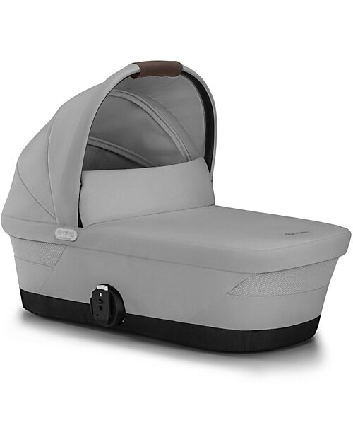 Cybex Navicella Gazelle S - Stone Grey - Comoda e Facile da Trasportare Carrozzine e Navicelle