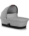 Cybex Navicella Gazelle S - Stone Grey - Comoda e Facile da Trasportare Carrozzine e Navicelle