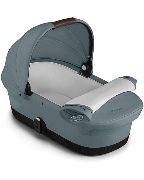 Cybex Navicella Gazelle S - Stormy Blue - Comoda e Facile da Trasportare Carrozzine e Navicelle