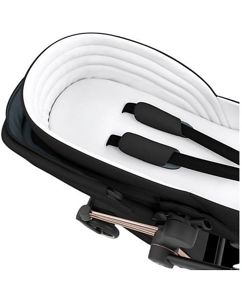 Cybex Navicella Lite Platinum - Deep Black - New Design Carrozzine e Navicelle