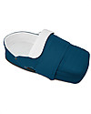 Cybex Navicella Lite Platinum - Mountain Blue - Comoda e Avvolgente Carrozzine e Navicelle
