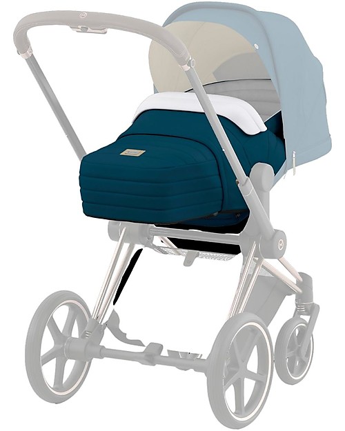 Cybex Navicella Lite Platinum - Mountain Blue - New Design Carrozzine e Navicelle