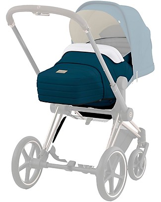 Cybex Navicella Lite Platinum - Mountain Blue - New Design Carrozzine e Navicelle