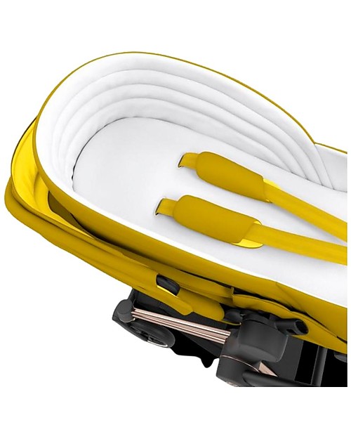 Cybex Navicella Lite Platinum - Mustard Yellow - New Design Carrozzine e Navicelle