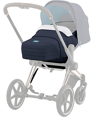 Cybex Navicella Lite Platinum - Nautical Blue - New Design Carrozzine e Navicelle