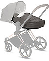 Cybex Navicella Lite Platinum - Soho Grey - Comoda e Avvolgente Carrozzine e Navicelle