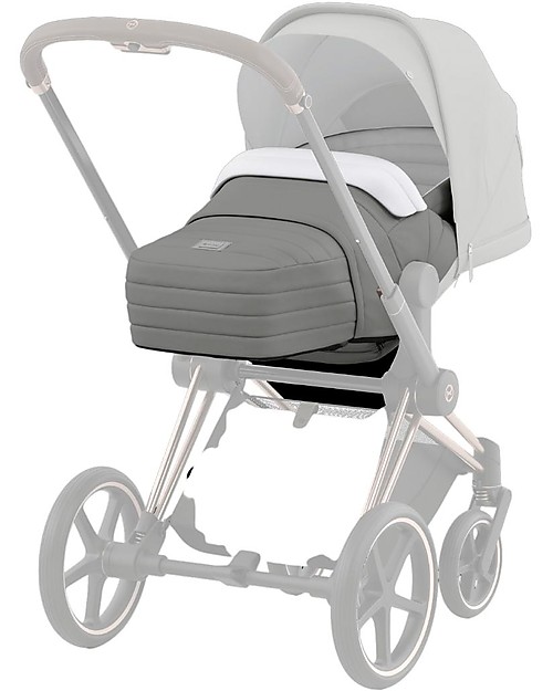 Cybex Navicella Lite Platinum - Soho Grey - New Design Carrozzine e Navicelle