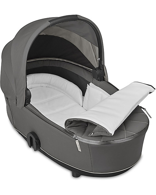 Cybex Navicella Lux Mios - Soho Grey - Stile Urbano! Carrozzine e Navicelle