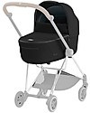 Cybex Navicella Lux Mios3 - Deep Black - Stile Urbano! Carrozzine e Navicelle
