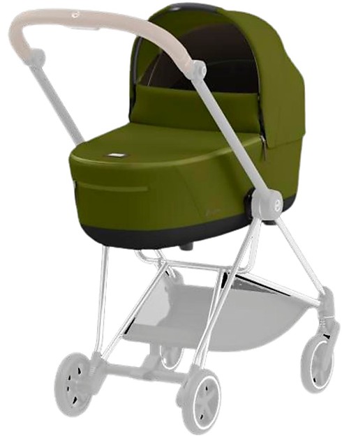 Cybex Navicella Lux Mios3 - Khaki Green - Stile Urbano! Carrozzine e Navicelle
