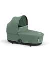 Cybex Navicella Lux per Passeggino Mios - Leaf Green - con Tasca Frontale Carrozzine e Navicelle