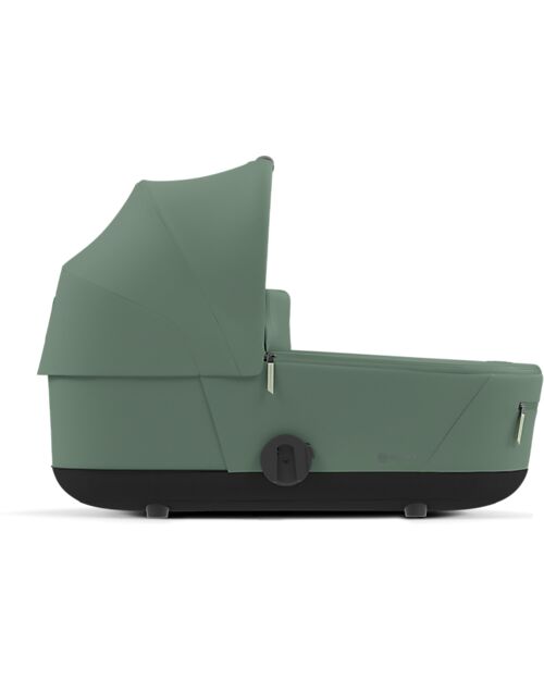 Cybex Navicella Lux per Passeggino Mios - Leaf Green - con Tasca Frontale Carrozzine e Navicelle
