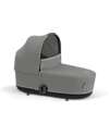 Cybex Navicella Lux per Passeggino Mios - Mirage Grey - con Tasca Frontale Carrozzine e Navicelle