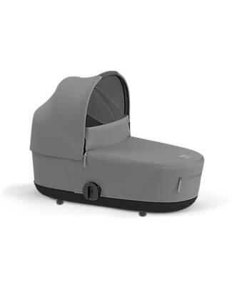Cybex Navicella Lux per Passeggino Mios - Mirage Grey - con Tasca Frontale Carrozzine e Navicelle
