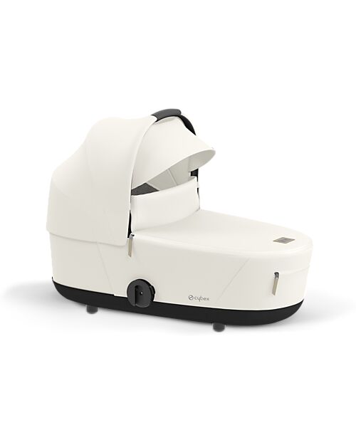Cybex Navicella Lux per Passeggino Mios - Off White - con Tasca Frontale Carrozzine e Navicelle