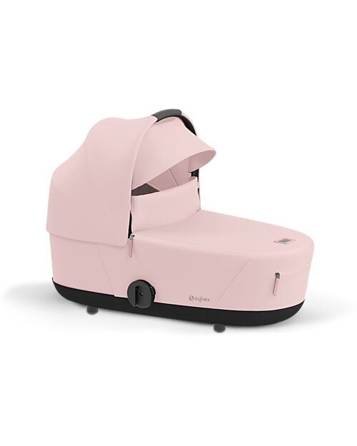 Cybex Navicella Lux per Passeggino Mios - Peach Pink - con Tasca Frontale Carrozzine e Navicelle
