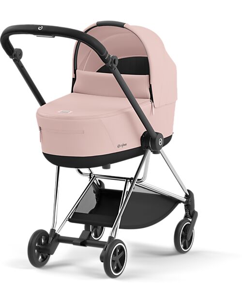Cybex Navicella Lux per Passeggino Mios - Peach Pink - con Tasca Frontale Carrozzine e Navicelle