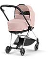 Cybex Navicella Lux per Passeggino Mios - Peach Pink - con Tasca Frontale Carrozzine e Navicelle