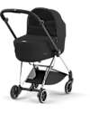 Cybex Navicella Lux per Passeggino Mios - Sepia Black - con Tasca Frontale Carrozzine e Navicelle