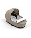 Cybex Navicella Lux per Passeggino Priam o e-Priam - Cozy Beige - Materassino in Memory Foam Carrozzine e Navicelle