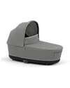 Cybex Navicella Lux per Passeggino Priam o e-Priam - Mirage Grey - Materassino in Memory Foam Carrozzine e Navicelle