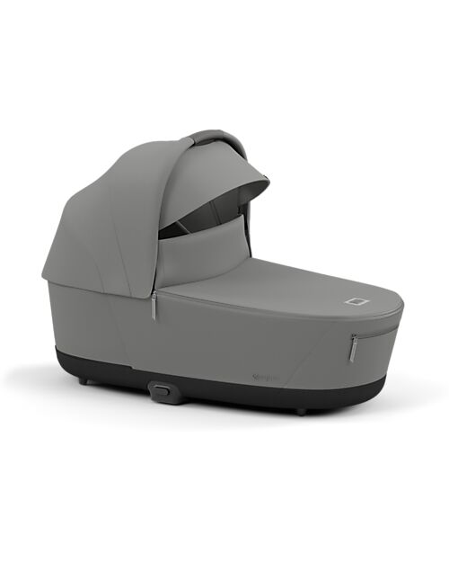 Cybex Navicella Lux per Passeggino Priam o e-Priam - Mirage Grey - Materassino in Memory Foam Carrozzine e Navicelle