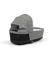 Cybex Navicella Lux per Passeggino Priam o e-Priam - Mirage Grey - Materassino in Memory Foam Carrozzine e Navicelle