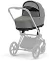 Cybex Navicella Lux per Passeggino Priam o e-Priam - Mirage Grey - Materassino in Memory Foam Carrozzine e Navicelle