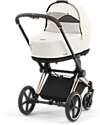 Cybex Navicella Lux per Passeggino Priam o e-Priam - Off White - Materassino in Memory Foam Carrozzine e Navicelle