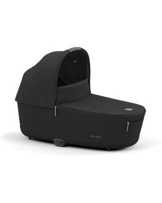 Cybex Navicella Lux per Passeggino Priam o e-Priam - Sepia Black - Materassino in Memory Foam Carrozzine e Navicelle