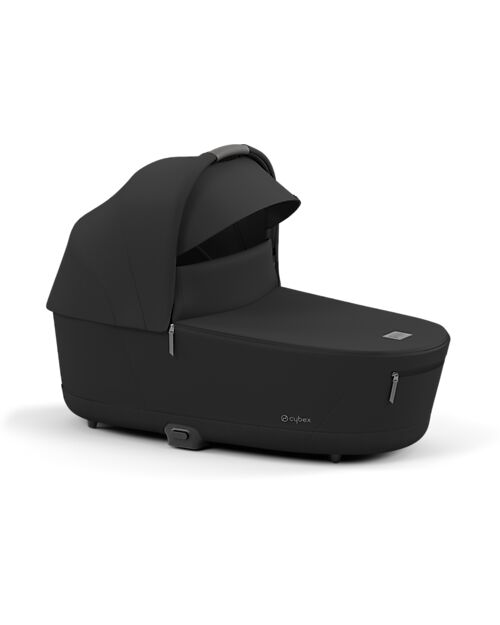 Cybex Navicella Lux per Passeggino Priam o e-Priam - Sepia Black - Materassino in Memory Foam Carrozzine e Navicelle