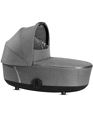 Cybex Navicella Lux Plus Mios3 - Manhattan Grey - Stile Urbano! Carrozzine e Navicelle