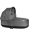 Cybex Navicella Lux Plus Priam - Manhattan Grey - Comoda e Spaziosa! Carrozzine e Navicelle