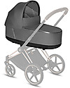 Cybex Navicella Lux Plus Priam - Manhattan Grey - Comoda e Spaziosa! Carrozzine e Navicelle