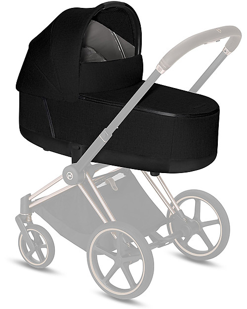 Cybex Navicella Lux Plus Priam - Stardust Black - Comoda e Spaziosa! Carrozzine e Navicelle