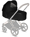 Cybex Navicella Lux Plus Priam - Stardust Black - Comoda e Spaziosa! Carrozzine e Navicelle